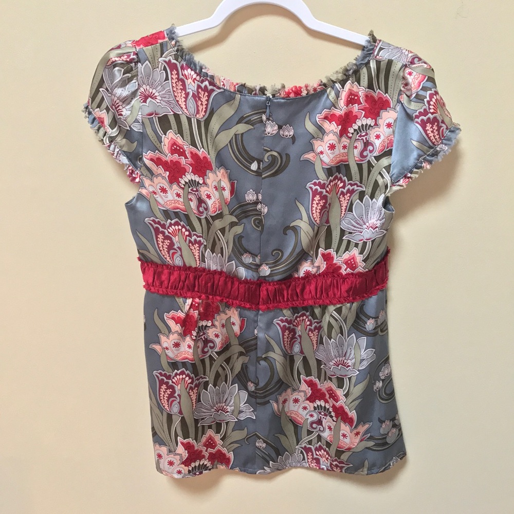 Nanette Lepore Silk blosse size 6. Price is firm - Picture 3 of 4